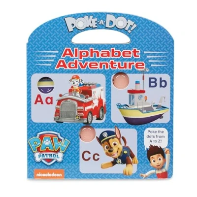 Image of Melissa &amp; Doug PAW Patrol Children&#039;s Book Poke A Dot: Alphabet Adventure