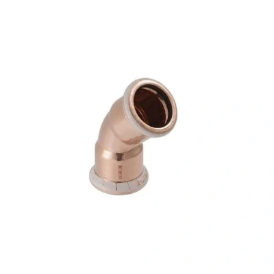 Image of Geberit 35mm Mapress 45DEG Elbow Copper 60606