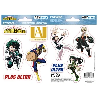 Image of ABYstyle My Hero Academia Stickers 16x11cm UA High School