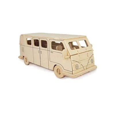 Image of Quay Camper Van Woodcraft Construction Kit FSC