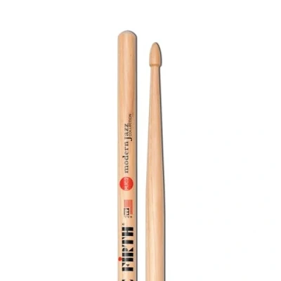 Image of Vic FIrth Modern Jazz Collection Drumsticks MJC2 American Hickory Oval Wood Tip