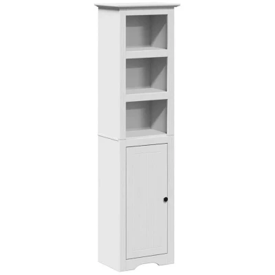 Image of vidaXL Bathroom Cabinet BODO White 44x30x160 cm