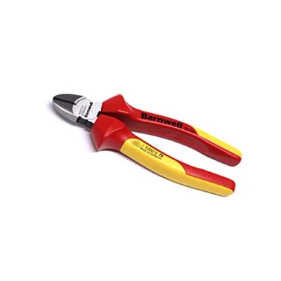 Image of Barnwell 180mm Side Cutter 1000v VDE Plier Electricians Wire Cable Snips Made in Germany