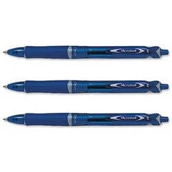 Image of Pilot Acroball Retractable Ballpoint 1.0 mm Tip Blue, Box of 12