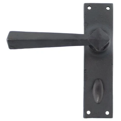 Image of From The Anvil Beeswax Straight Lever Bathroom Set