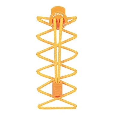 Image of Nathan Unisex&#039;s Lock Laces Orange, One Size