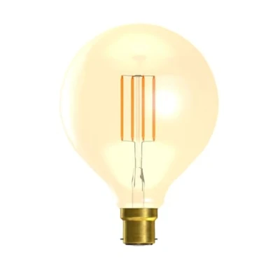Image of Bell LED 125mm Globe 240V 4W B22d Amber Dimmable