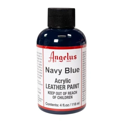 Image of Angelus Leather Paint Navy Blue