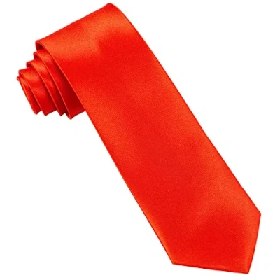 Image of Red Satin Quality Tie