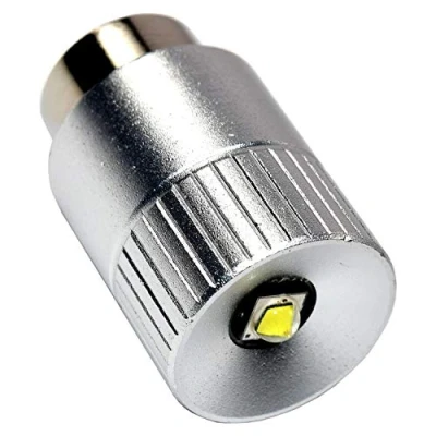 Image of HQRP Ultra Bright 300Lm High Power 3W LED Conversion Upgrade Bulb for Maglite 2D 3D / 2C 3C 2 3 D C Cell Flashlight Torch + Coaster