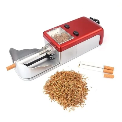 Image of ZCBYBT Electric Automatic Tobacco Roller Maker 6.5 and 8MM Pipe Injector Cigarette Rolling Machine Smoking Accessories