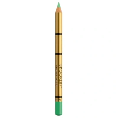 Image of BROOKLIN IMPALA WATERPROOF eyeliner Cyber ​​Pencil color 310 light green matte Eye with creamy and soft texture Easy application Long duration