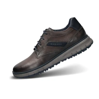 Image of bugatti Men 321 aop01 Low Shoes, Darkgray, 12 UK