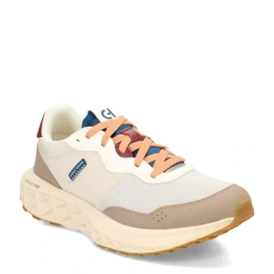 Image of Cole Haan Men&#039;s Zerogrand All Day Runner Sneaker, Silver Birch/Moroccan Blue/Alabaster Gleam, 10 UK