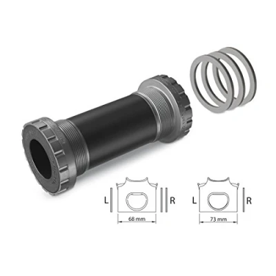Image of Miche 2282850500 Unisex Adult Bottom Bracket, Black, One Size