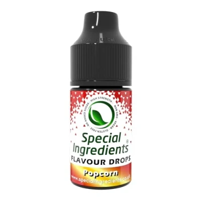Image of Popcorn Flavour Drop 30ml Highly Concentrated Versatile Food Flavouring Vegan, Non GMO, Gluten Free