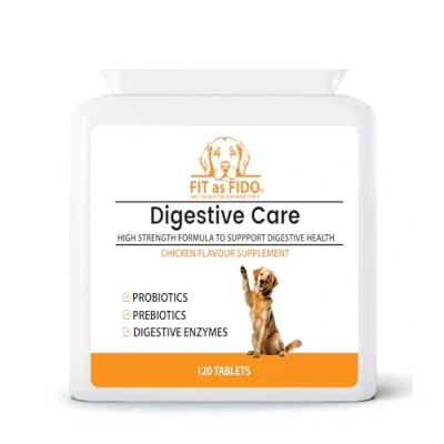Image of Probiotics for Dogs 120 Chicken Flavour Dog Probiotic &amp; Prebiotic Supplement, Immune Boost Digestive Support Upset Tummy, Loose Stools Bloating, 1 4 Month Supply