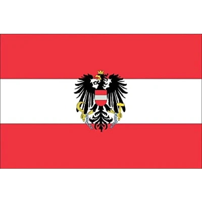 Image of 5ft x 3ft Austria National Flag with Eyelets Sporting Events Pub BBQ Decorations For Rugby Football Sports World Cup 2023 Banner Fan Support Table Cover