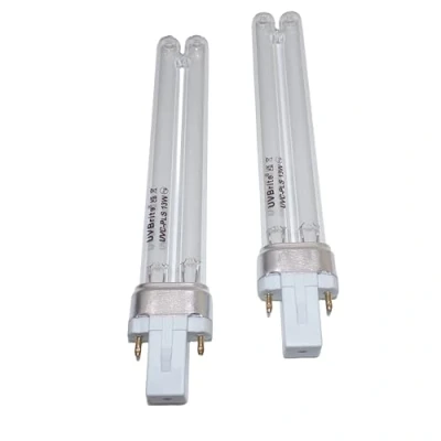 Image of UVBrite® 2 x 13W PLS Pin G23 UV C Bulb Germicidal Lamp for Pond Filter UVC Algae Destroyer High Performance Quartz