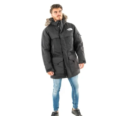 Image of THE North FACE Face;2. Sports Apparel [Sports vendors only];195440786963;TNF Black TNF White Logo;Outdoor Men Down Jacket, XL