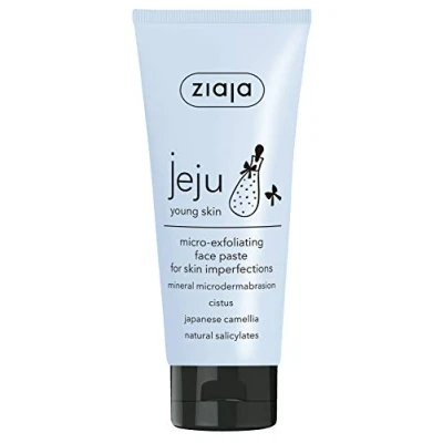 Image of Ziaja Jeju Young Skin Paste with Black Dots against Blackheads for Oily and Problematic 75ml