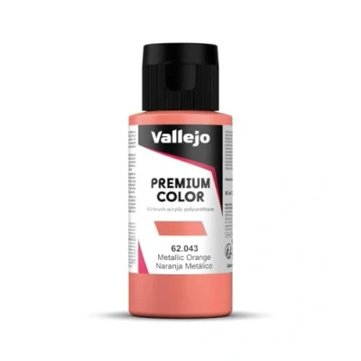 Image of Vallejo Premium Color 60 ml Paint Metallic Orange