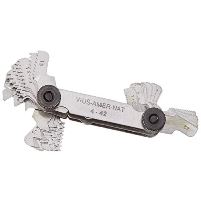 Image of Faithfull PITCHMA Amer nat Metric Screw Pitch Gauge 55