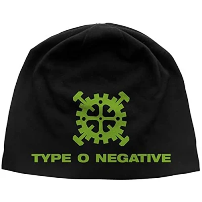 Image of Type O Negative Men&#039;s Gear Logo Beanie Black, Black