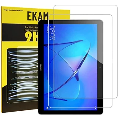 Image of MOBILE STUFF LIMITED [2 Pack] Screen Protector Compatible for Huawei MediaPad T3 10 (9.6&quot;), [Anti Scratch] Tempered Glass (9.6&quot;)