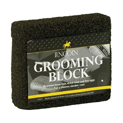 Image of Lincoln Block Horse Grooming black, one size