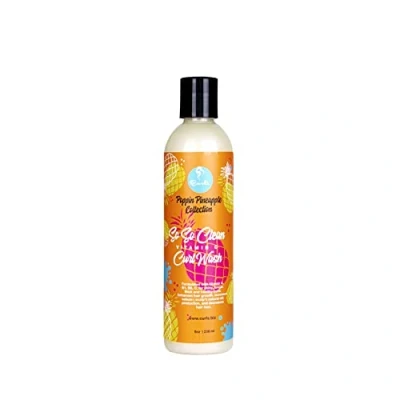 Image of Curls Poppin Pineapple Collection So Clean Vitamin C Curl Wash 236ml