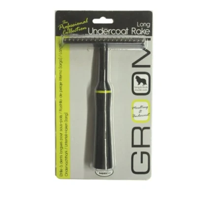 Image of happypet Groom Long Undercoat Rake for Dogs,X Small