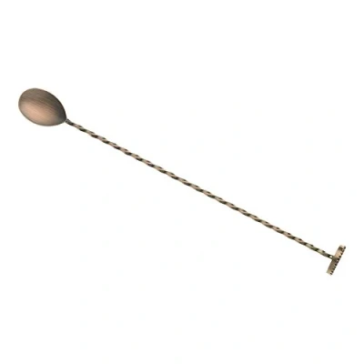 Image of Mercer Culinary M37018ACP Bar Spoon, Cocktail Stirrer, Stainless Steel