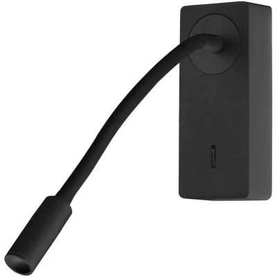 Image of Mine LED Reading Lamp Black, Warm White 3000K