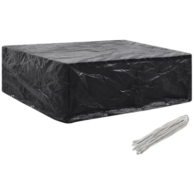 Image of vidaXL Garden Furniture Cover 8 Eyelets 250x210x90 cm