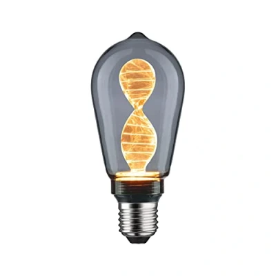 Image of Paulmann 28886 LED Light Bulb Inner Glow Edition Piston 90 lm Smoked Glass 3.5 Watt 1800 K E27