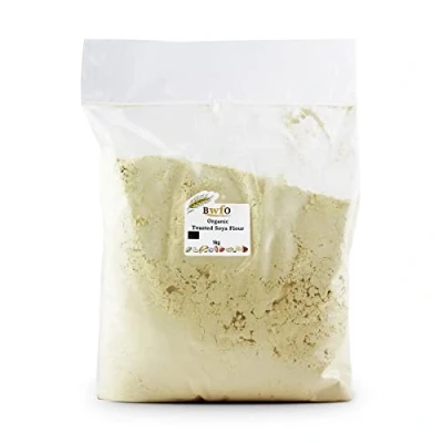 Image of Organic SOYA Flour Toasted 1kg (BWFO)
