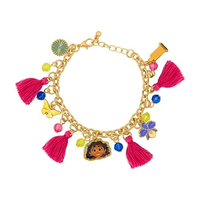 Image of Disney Encanto Multicoloured Tassel Charm Bracelet BH00332YL 65