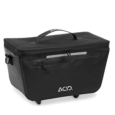 Image of acid Trunk Pro 10 Bicycle Pannier Rack Bag Black