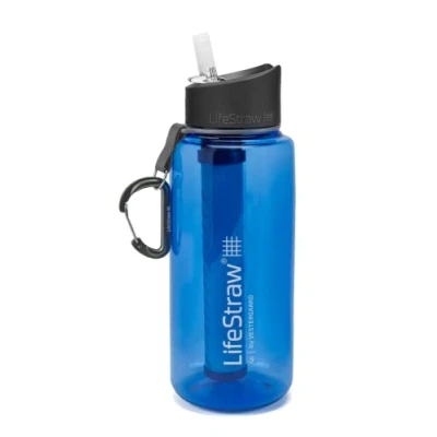 Image of LifeStraw Go 1L Water Bottle with Filter; 1L; Blue