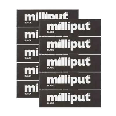 Image of Milliput Epoxy Putty Black 113.4g Kit 10pk