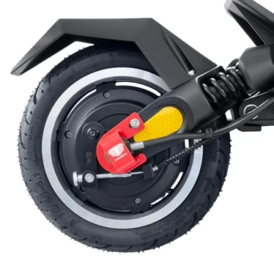Image of M365Lyon Dualtron Mini Scooter Motor Cable Protector for Rear Wheel (Red)