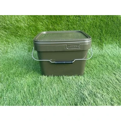 Image of Lidsters Fishing Square Bucket 5L 10L 17L Litre Carp Coarse Bait Buckets (1 x Bucket)