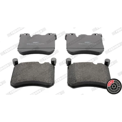 Image of 34116858540, 34116883892 Brake pad set FERODO PREMIER ECO FRICTION FDB4351 prepared for wear indicator without accessories BMW: X5, X6