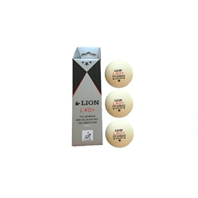 Image of Lion TABLE TENNIS BALLS 3* ITTF APPROVED (3 BALL PACK)