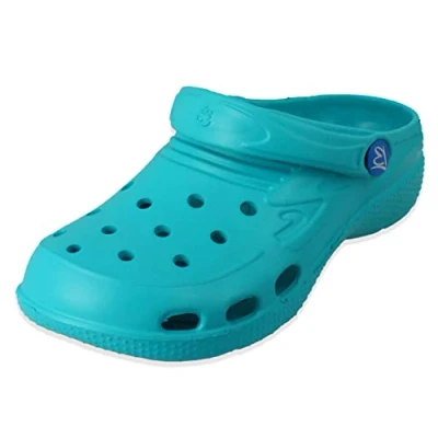 Image of Beck Women&#039;s Clogs Water Shoe, Turquoise, 5 UK