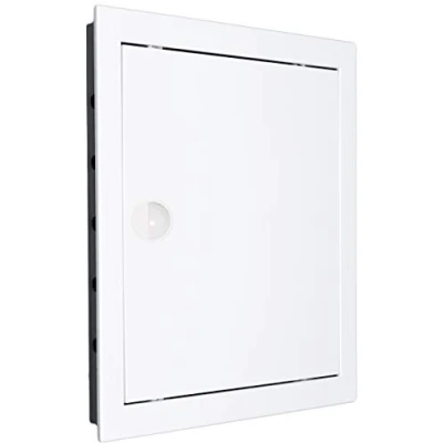 Image of Inspection Door Flap. Access Panel. White ABS Plastic. 12&quot; x (300mm 300mm)