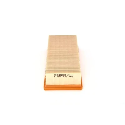 Image of 17200P9ME00, 17220P5TG00 Air Filter BOSCH 1 457 433 781 57mm 118mm 271mm Insert HONDA: Accord 6, CIVIC 6 Fastback, Hatchback