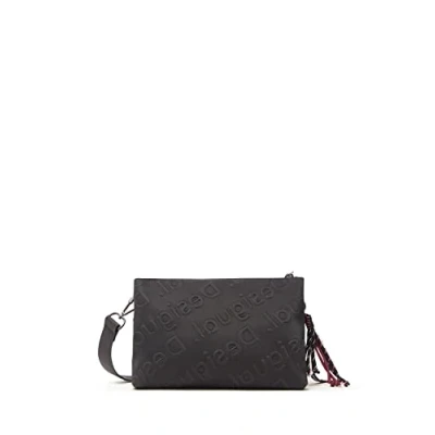Image of Desigual Women&#039;s Bols_galia Dortmund ACROSS BODY BAG, Black, One Size UK
