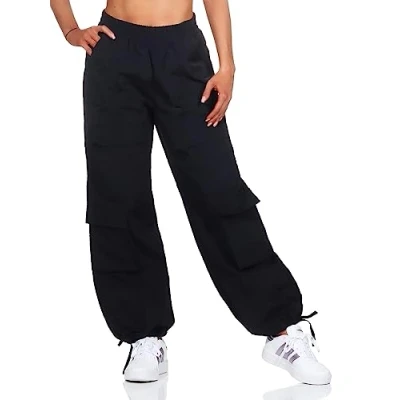 Image of ONLY Womens Elca Cargo Pants Black M
